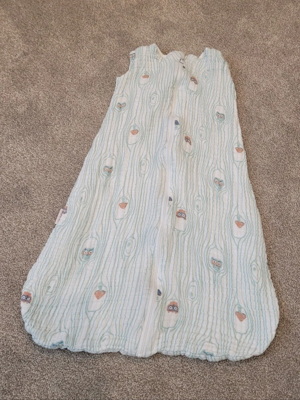 Bebe Au Lait Premium Muslin Bedtime Sleeper Sleepsack Size 6-12 Months